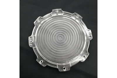 Recessed light glass
