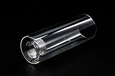 Threaded Glass Tube
