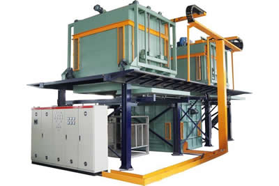 Glass tempering machine