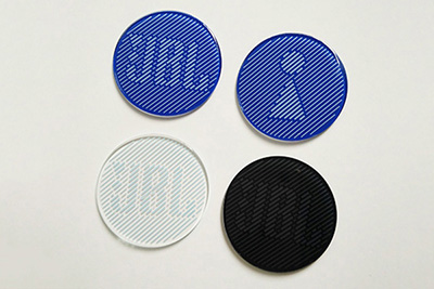 Silk-screen printed glass