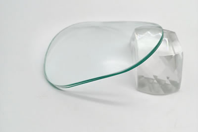 Tempered dive mask lenses