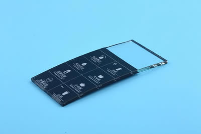 Heater touch panel glass