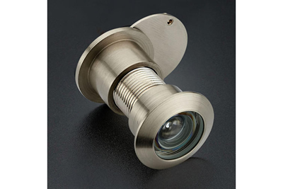 Peephole fisheye lens