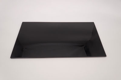 Black crystalline glass